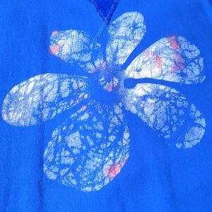 We The Free Blue Daisy Sweatshirt